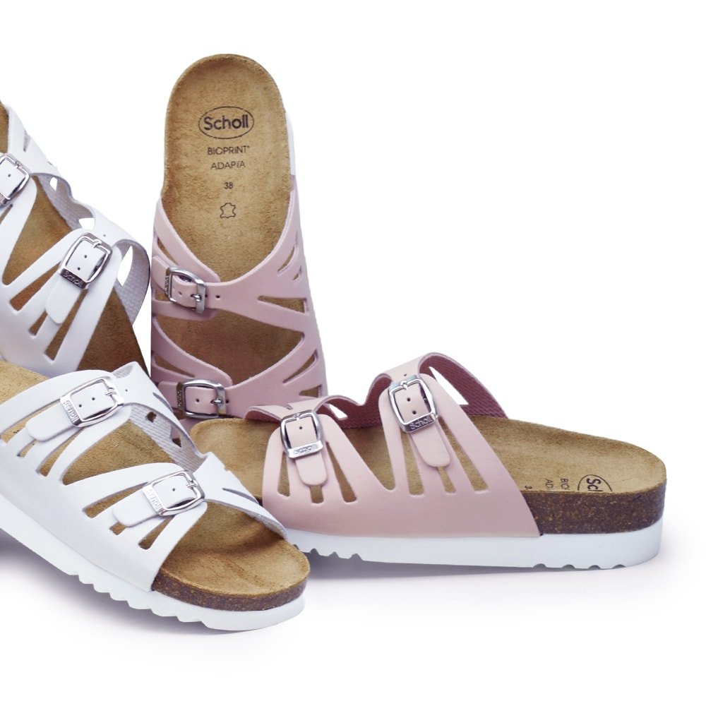 Scholl Sandal Dame Ystad Rosa