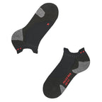 Falke RU5 Invisible Sokker No Show Herre Svart 1-pk
