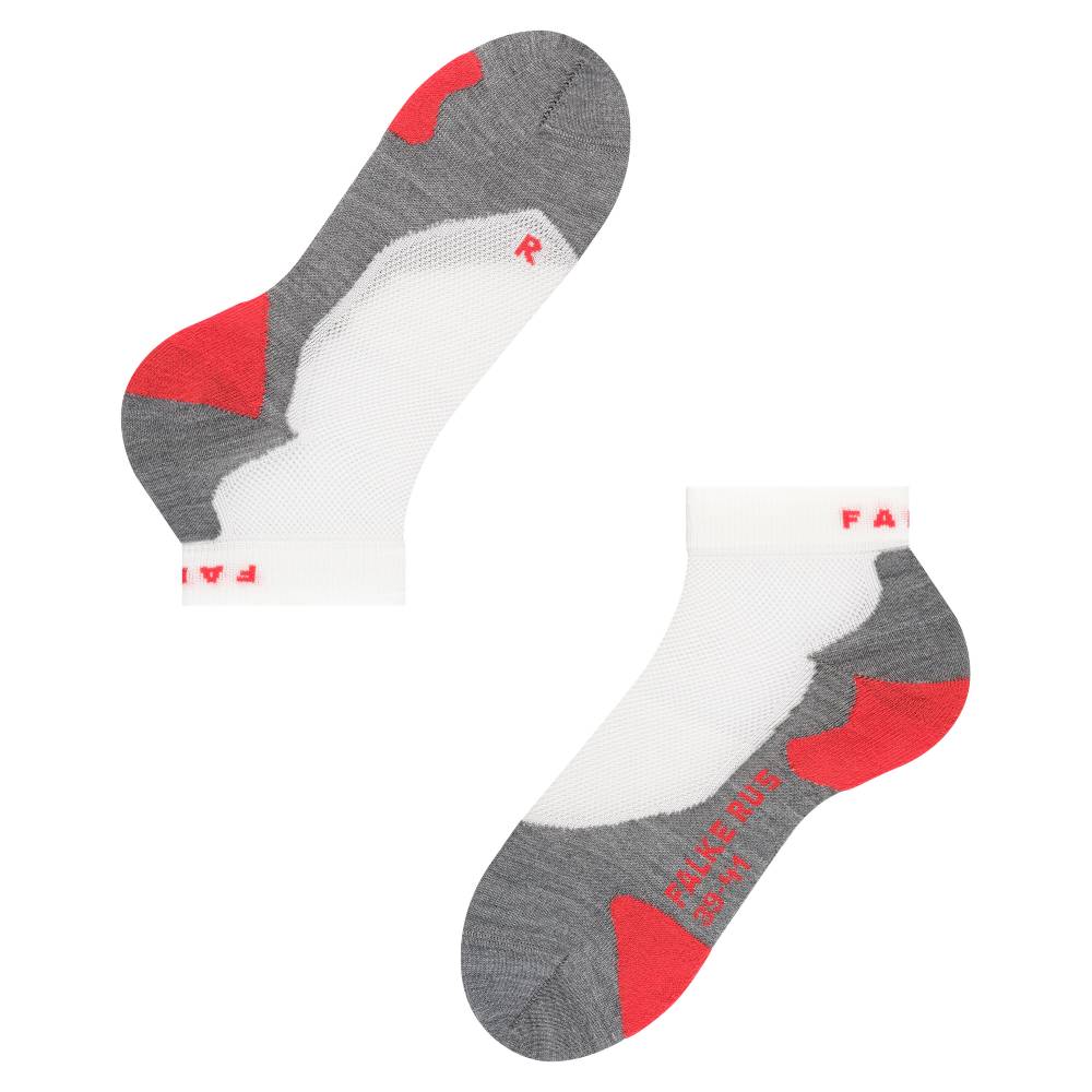 Produktbild 6 - Falke RU5 Lightweight Short Men Running Socks White