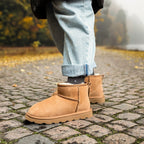 Rugged Gear Saueskinnstøvler Chestnut 