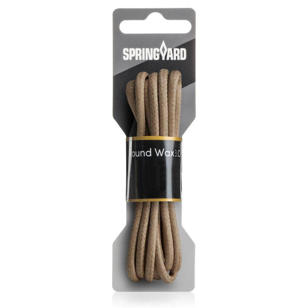 Produktbild 2 - Springyard Skosnören Round Wax Sand