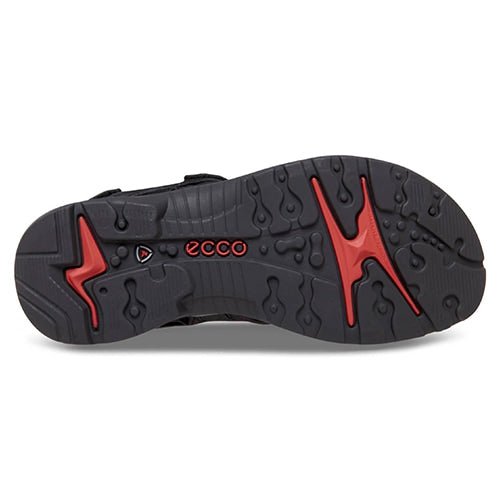 ECCO Sandal Dame Offroad Black Yabuck