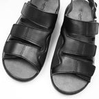 Embla Hälsoskor Sandaler Linn Ergoflex Elastisk Hælrem Svart
