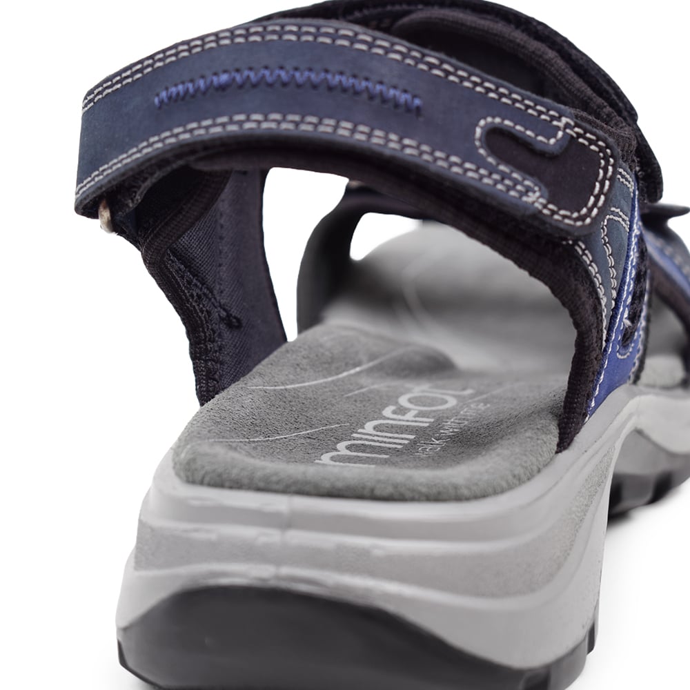 Produktbild 10 - Minfot Sandaler Sandhamn Dam Nubuck Ocean Blue