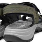 Minfot Sandhamn Sandaler Dame Nubuck Oliv Grønn