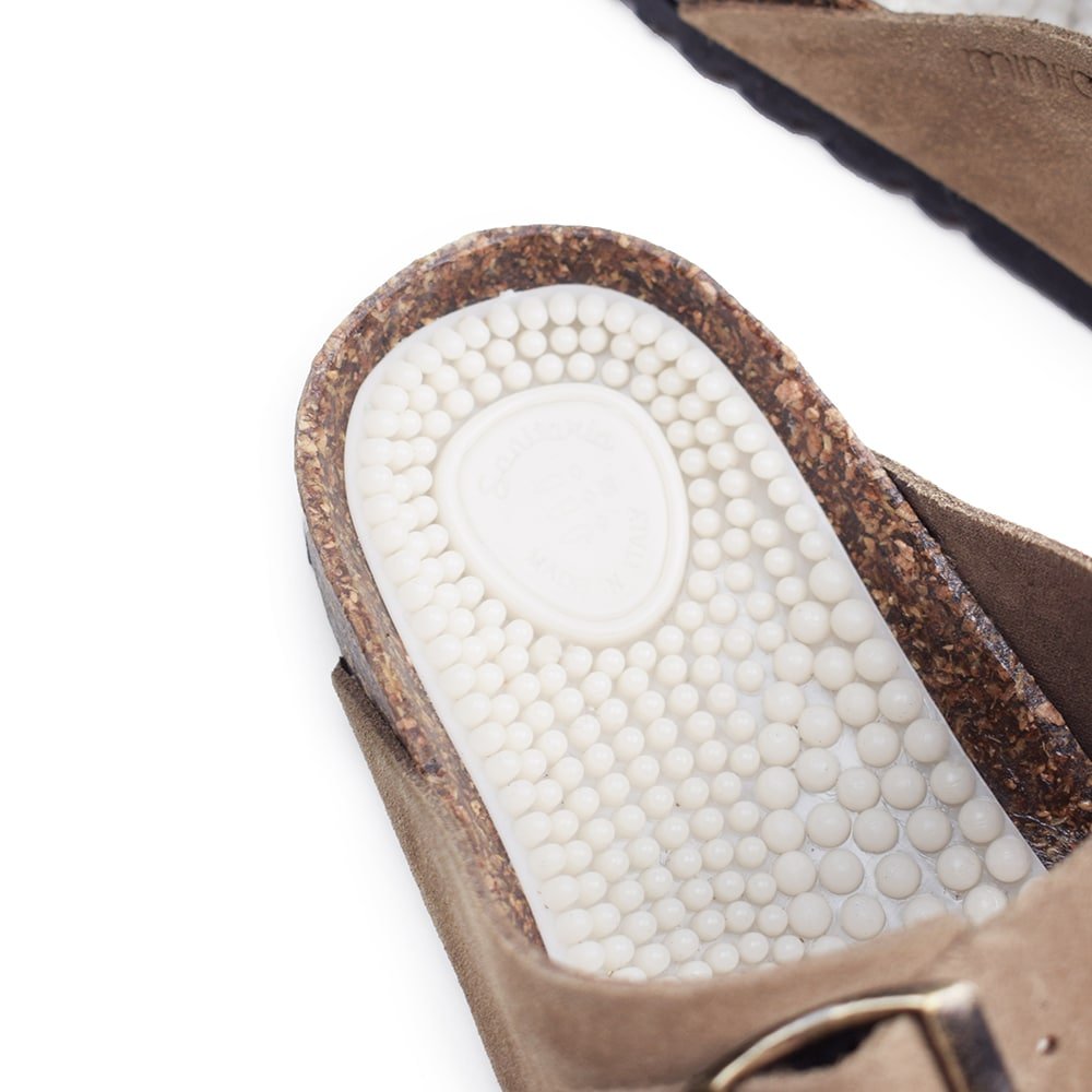 Minfot Massasje Sandaler Bio Semsket skinn Tan