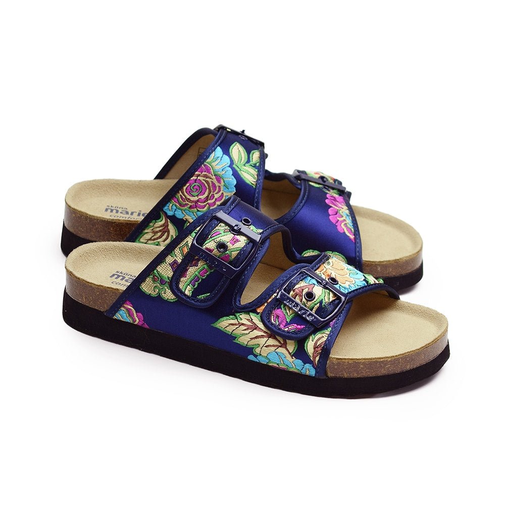 Sköna Marie Damesandal Thalia Blå