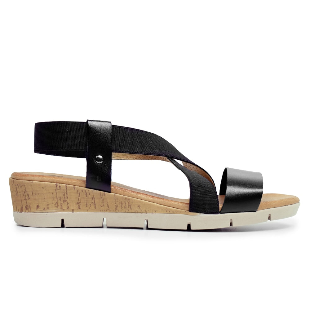 Rosa Negra Sandaler Ava Black
