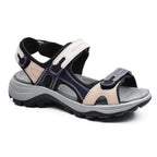 Minfot Sandhamn Sandaler Dame Nubuck Navy Pink