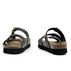Minfot Upstep Lux Sandaler Dame Svart