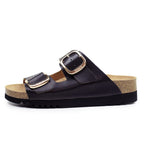 Scholl Sandaler Adapta Ilary Dame Leather Svart