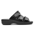Minfot Dahlia Sandaler Dame Hallux Valgus Svart