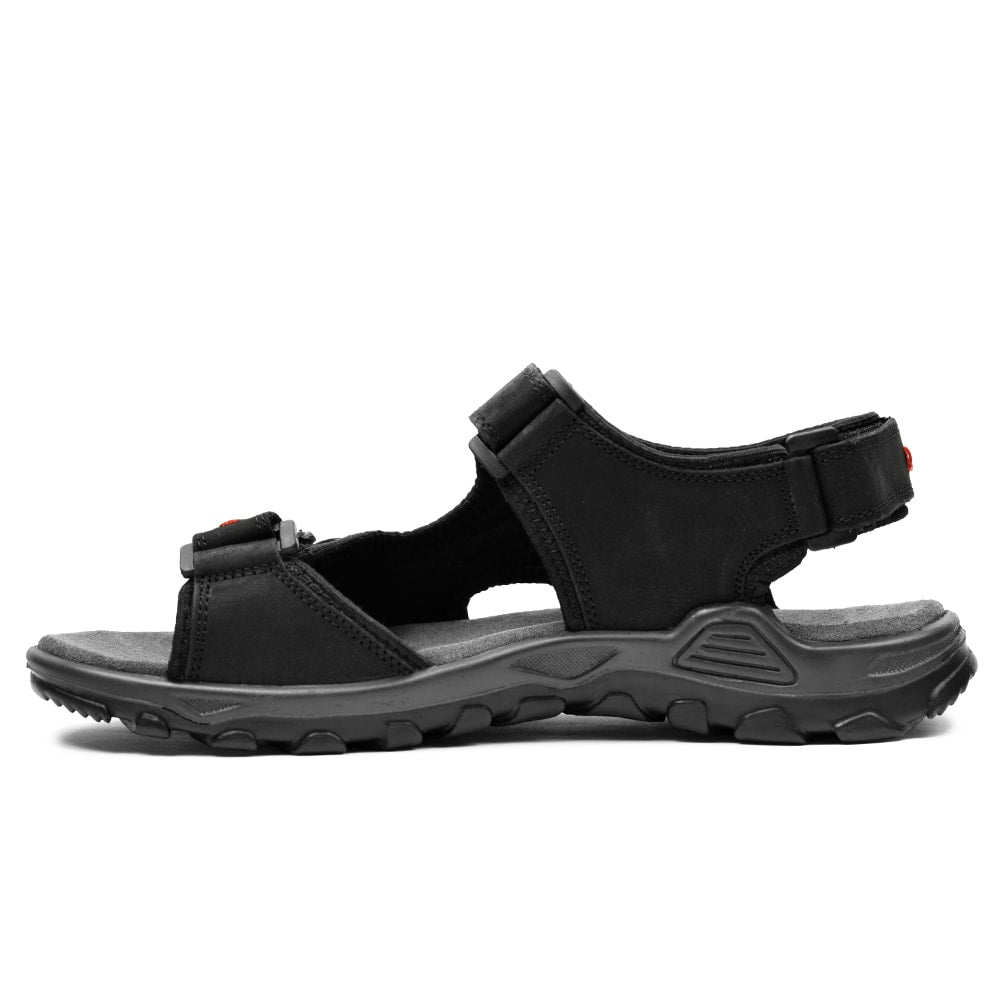 Minfot Sandaler Torekov Herre Nubuck Svart