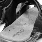 Minfot Sandaler Torekov Herre Nubuck Svart