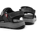 Minfot Burensvik Sandaler Herre Nubuck Svart