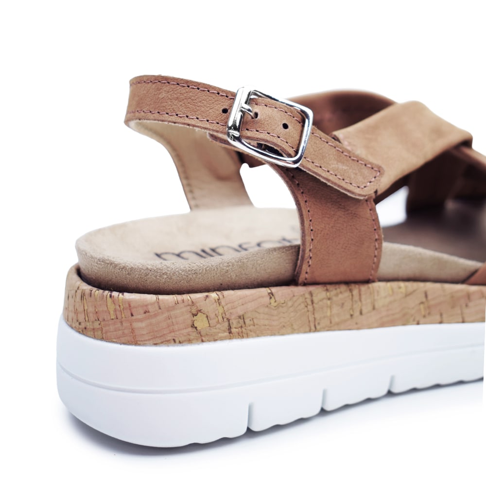 Produktbild 8 - Minfot Remmsandaler Sami Nubuck Tan