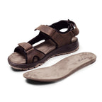 Minfot Sandaler Burensvik Herre Nubuck Brun