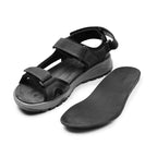 Minfot Burensvik Sandaler Herre Nubuck Svart