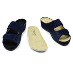 Minfot Skagen Sandaler Dame Stretch Navy