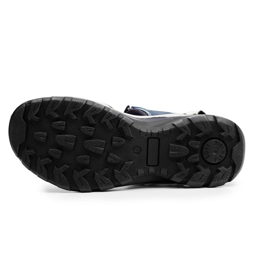 Produktbild 6 - Minfot Sandaler Sandhamn Dam Nubuck Navy Pink