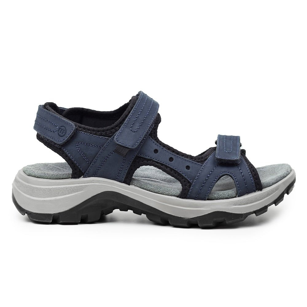 Produktbild 3 - Minfot Sandaler Sandhamn Dam Nubuck Navy