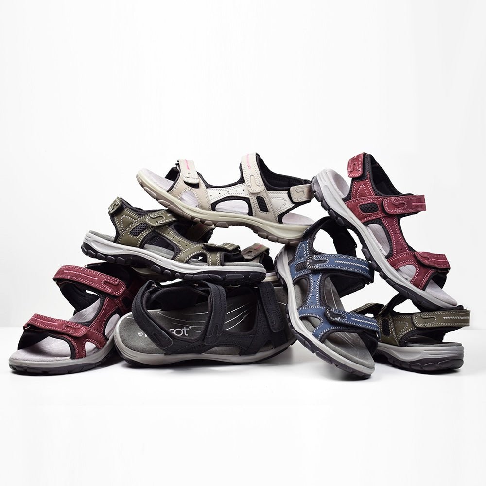 Produktbild 16 - Minfot Sandaler Torekov Dame Nubuck Olivgrønn