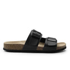 Minfot Softstep Sandaler Dam Biosandal 2-remmer Svart
