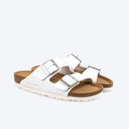 Rohde Sandaler Dame Hvit med to remmer