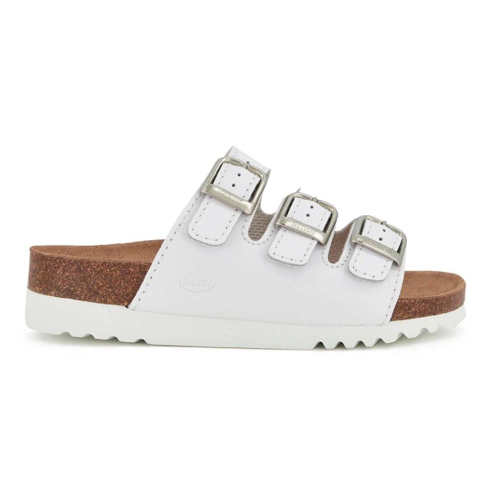 Scholl Damesandaler Rio AD White