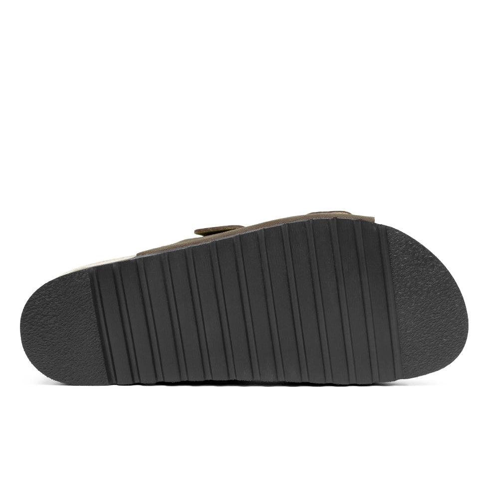 Minfot Moa Sandaler Dame Bio Semsket Skinn Taupe