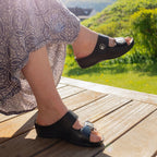 Minfot Sandaler Stretch Petunia Svart