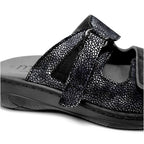 Minfot Granit Sandaler Dame Stretch Svart