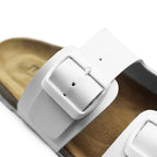 Minfot Softstep Sandaler Dame Biosandal 2-remmer Softstep Hvit