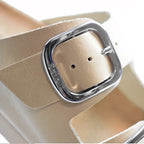 Scholl Sandaler Adapta Ilary Dame Leather Beige