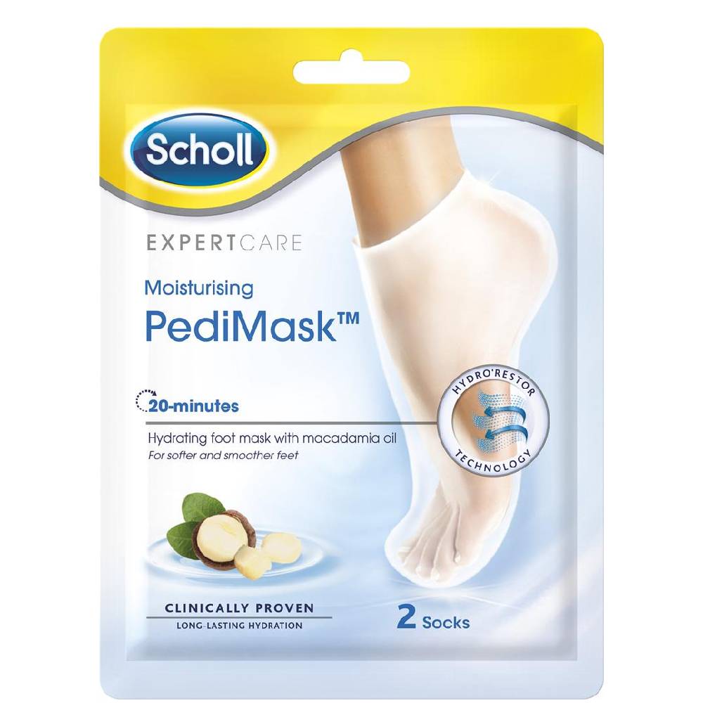 Scholl Moisturising PediMask myke føtter