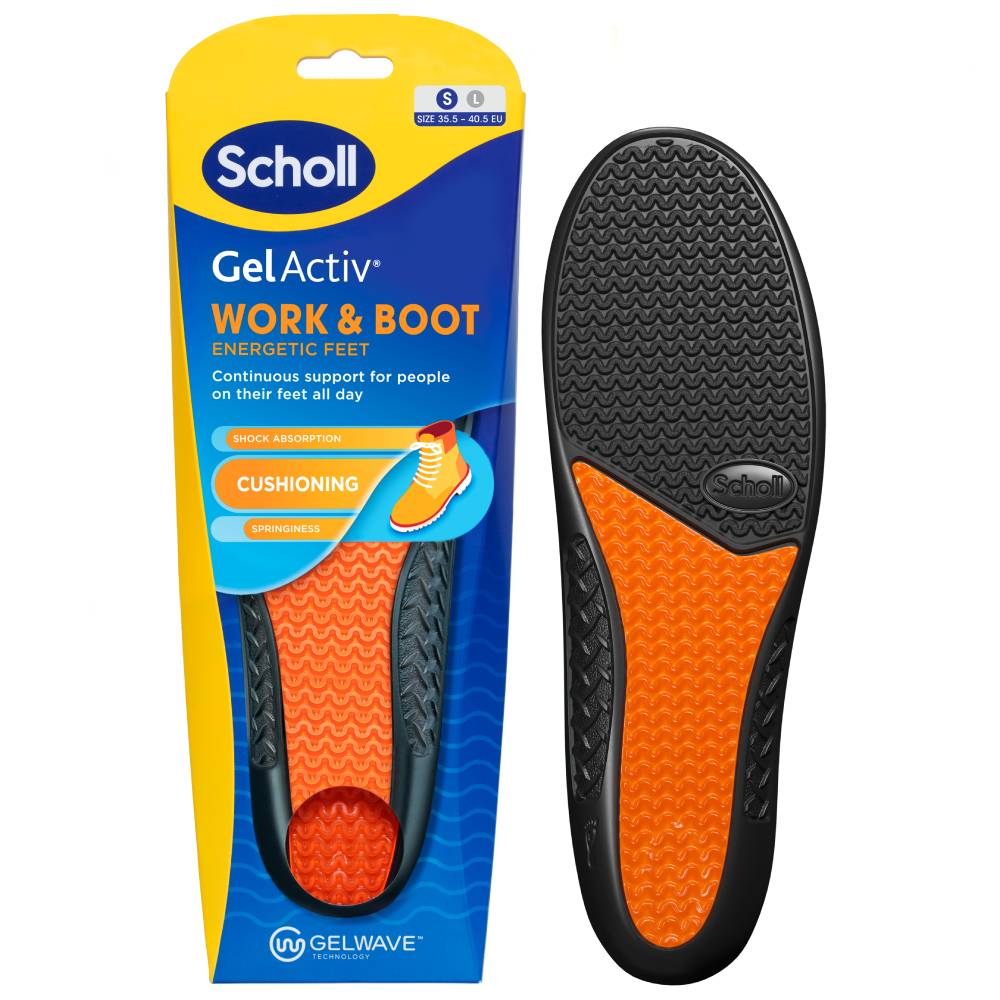 Scholl Gel Activ Insole Work & Boot Gelsåler