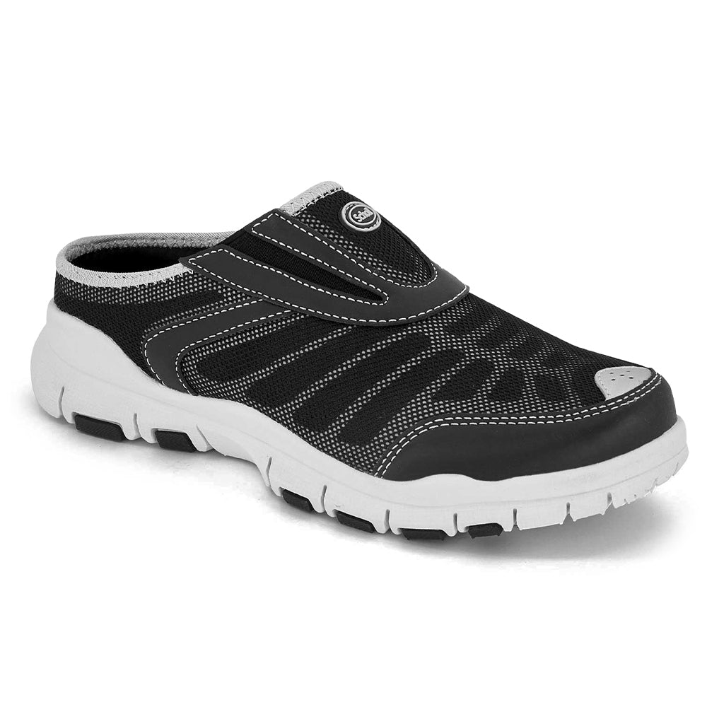Scholl Jump Next Tøffel Unisex Black Grey