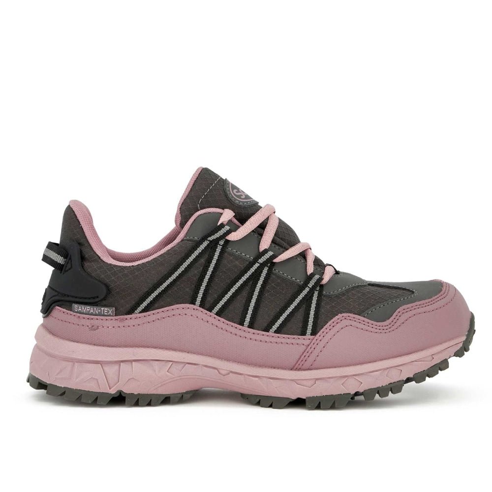 Scholl Sprinter Ultra Vattentäta Trekkingskor Grey Pink