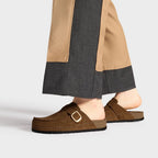 Scholl Tøfler Dame Bora Moccasin Tan
