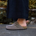Scholl Tøfler Bora Moccasin Grey