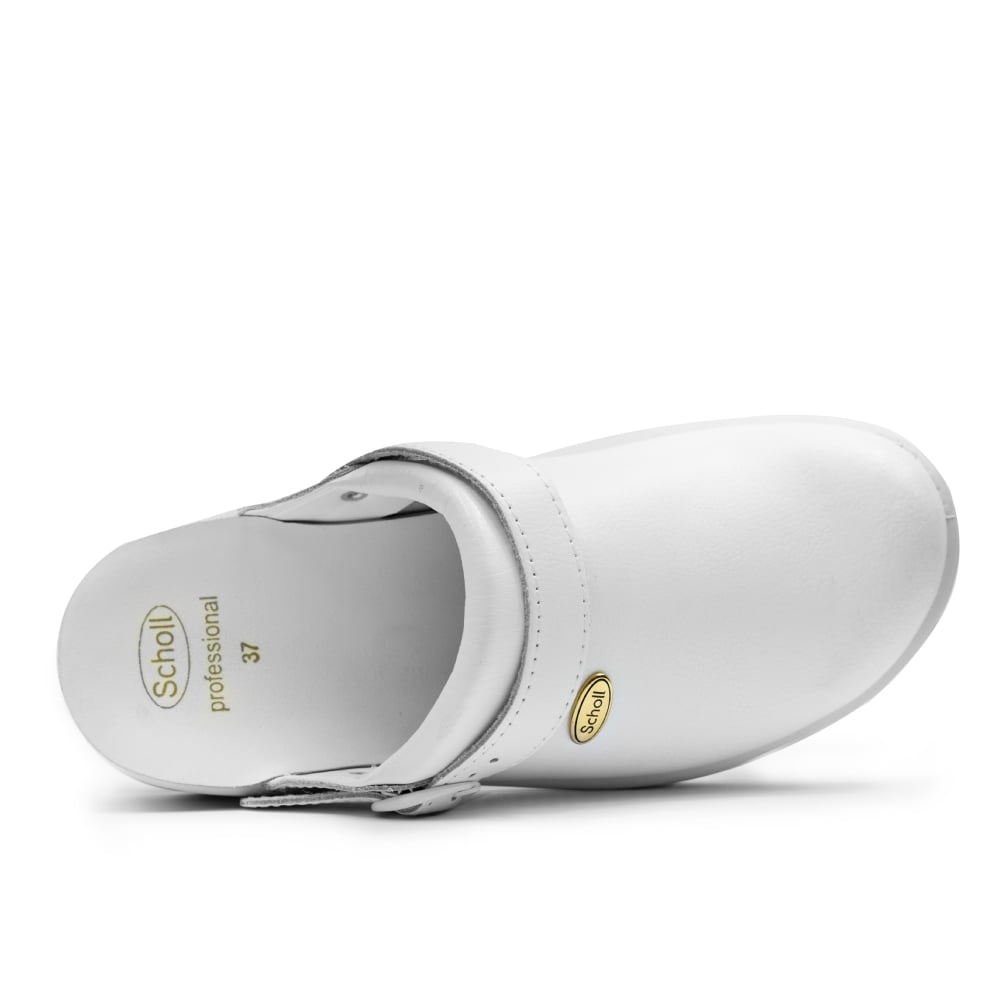 Scholl Tøffel New Bonus Unisex Hvit