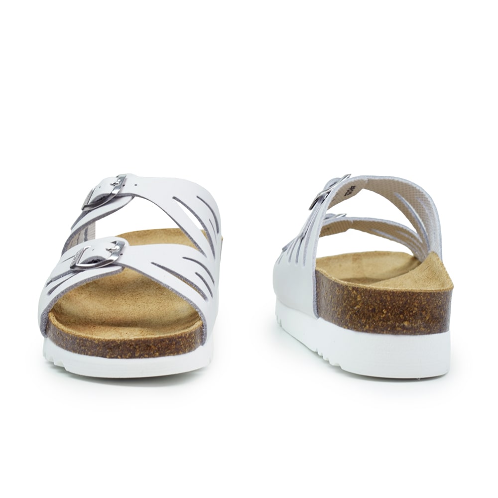 Scholl Sandal Dame Ystad Off-white