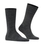 Falke Sensitive Berlin Sokker Grå Melange 1-pk