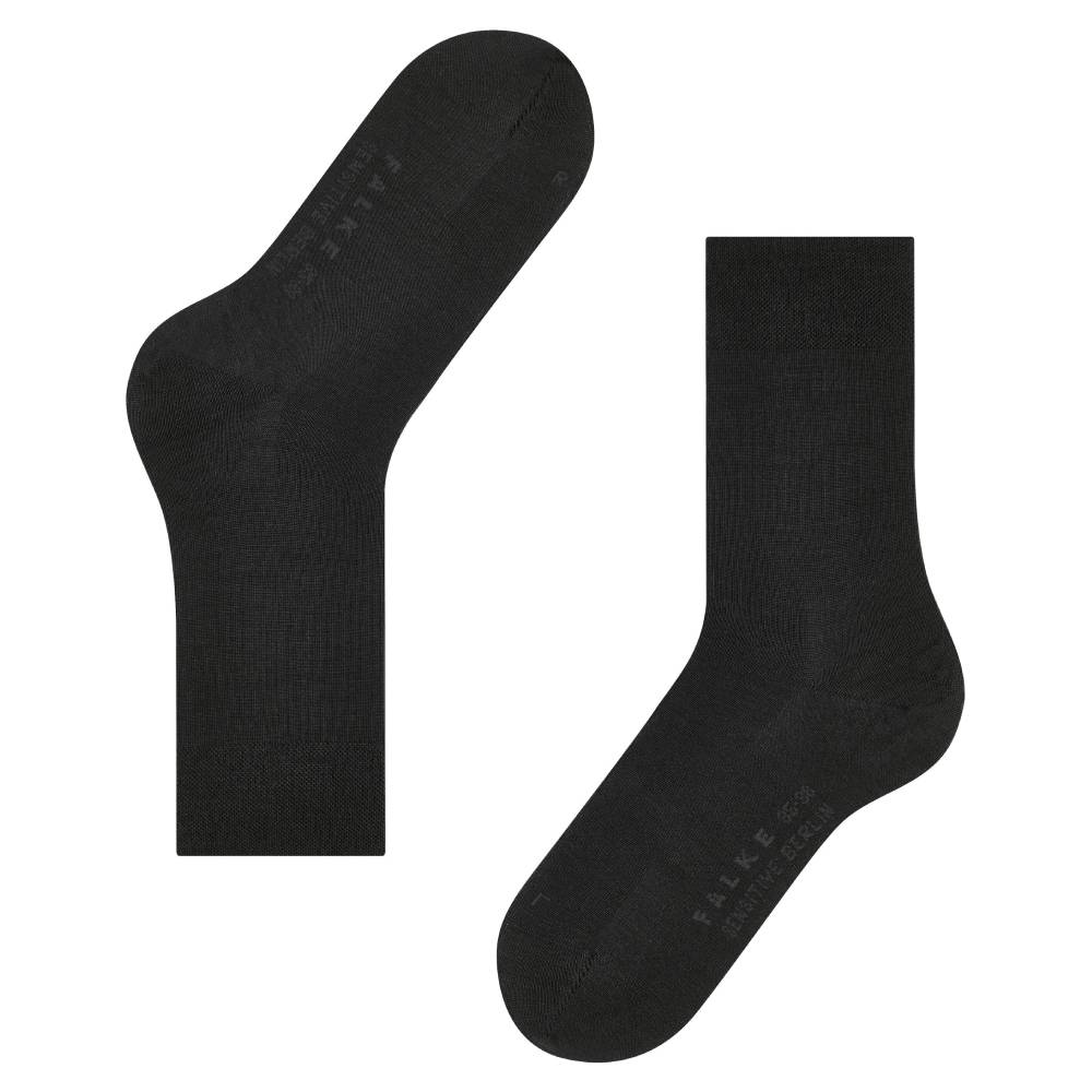 Falke Sensitive Berlin Strømper Dame Svart 1-pk
