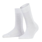 Falke Sensitive London Sokker Bomull Dame Hvit 1-pk