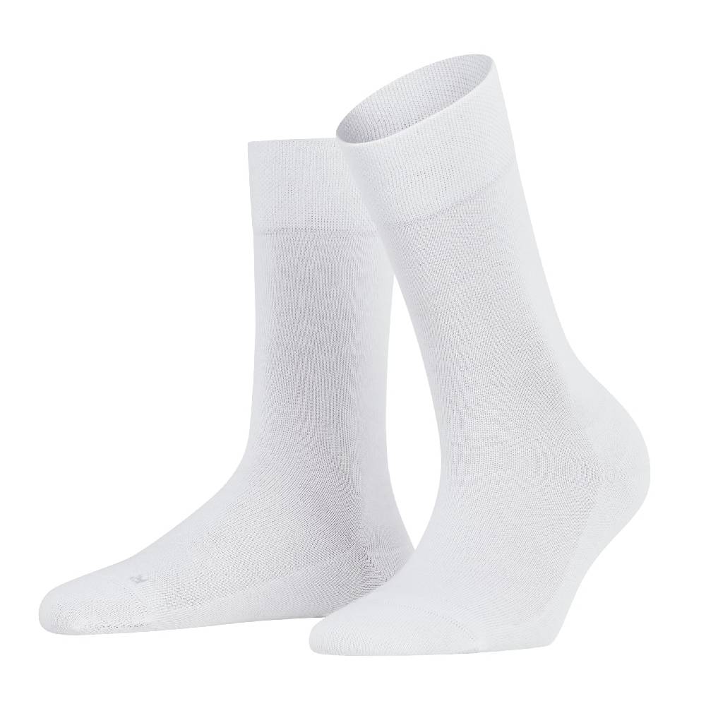 Falke Sensitive London Sokker Bomull Dame Hvit 1-pk