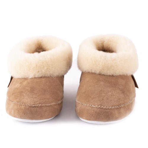 Produktbild 3 - Shepherd Emmy Fårskinnstofflor Chestnut