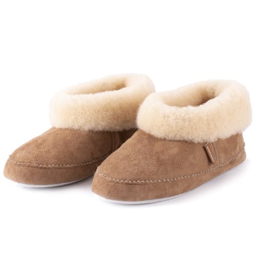 Produktbild 4 - Shepherd Emmy Fårskinnstofflor Chestnut