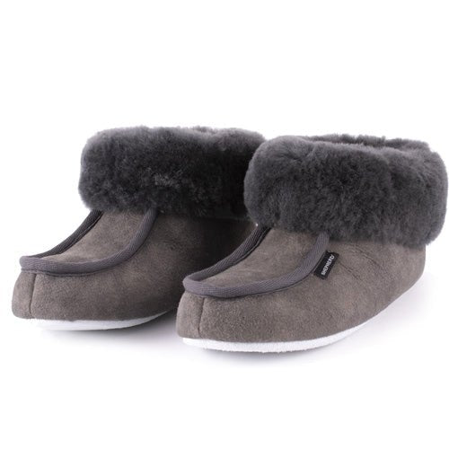 Produktbild 3 - Shepherd Magnus Fårskinnstofflor Asphalt