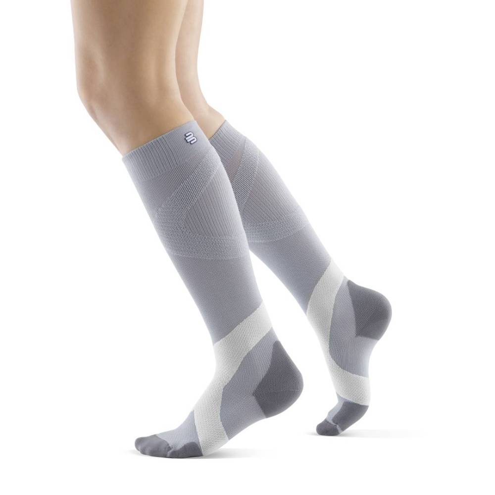 Bauerfeind Compression Sock Training Silver Polar